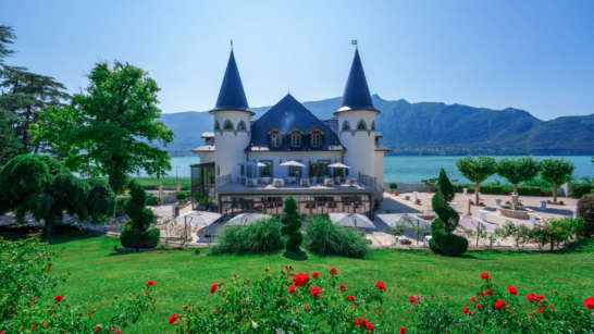 Extérieur Château de Tresserve - Vue du Parc